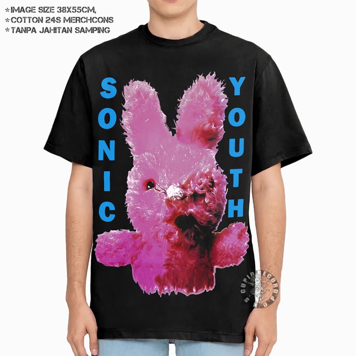 Kaos Band Sonic Youth Baju Musik Alternative Rock Electronic Bootleg Unisex T shirt - Dirty