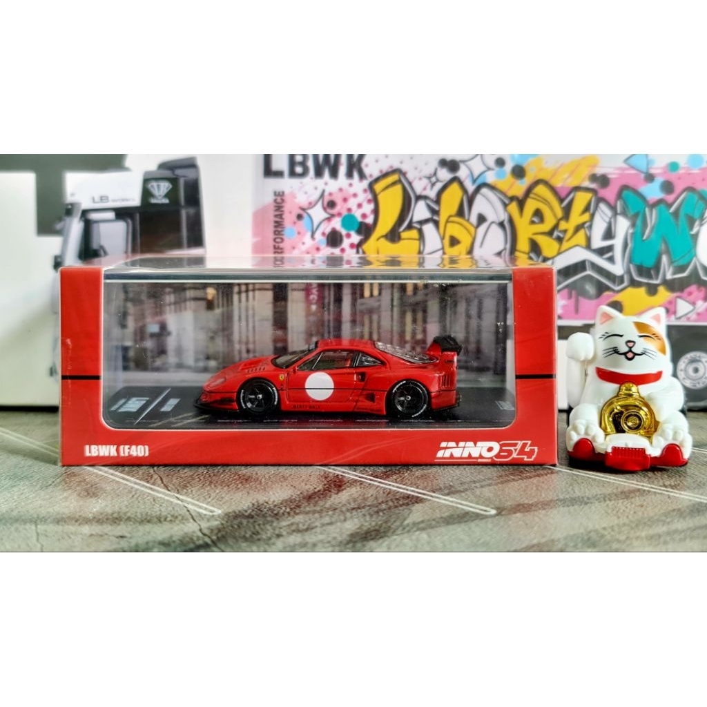 Inno64 Ferrari F40 LB Work (Red)