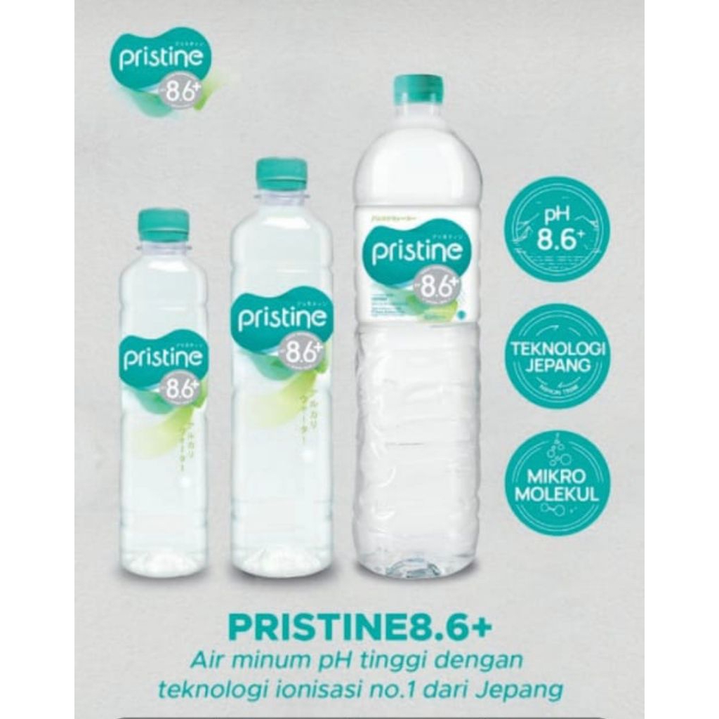 Air mineral pristine per dus