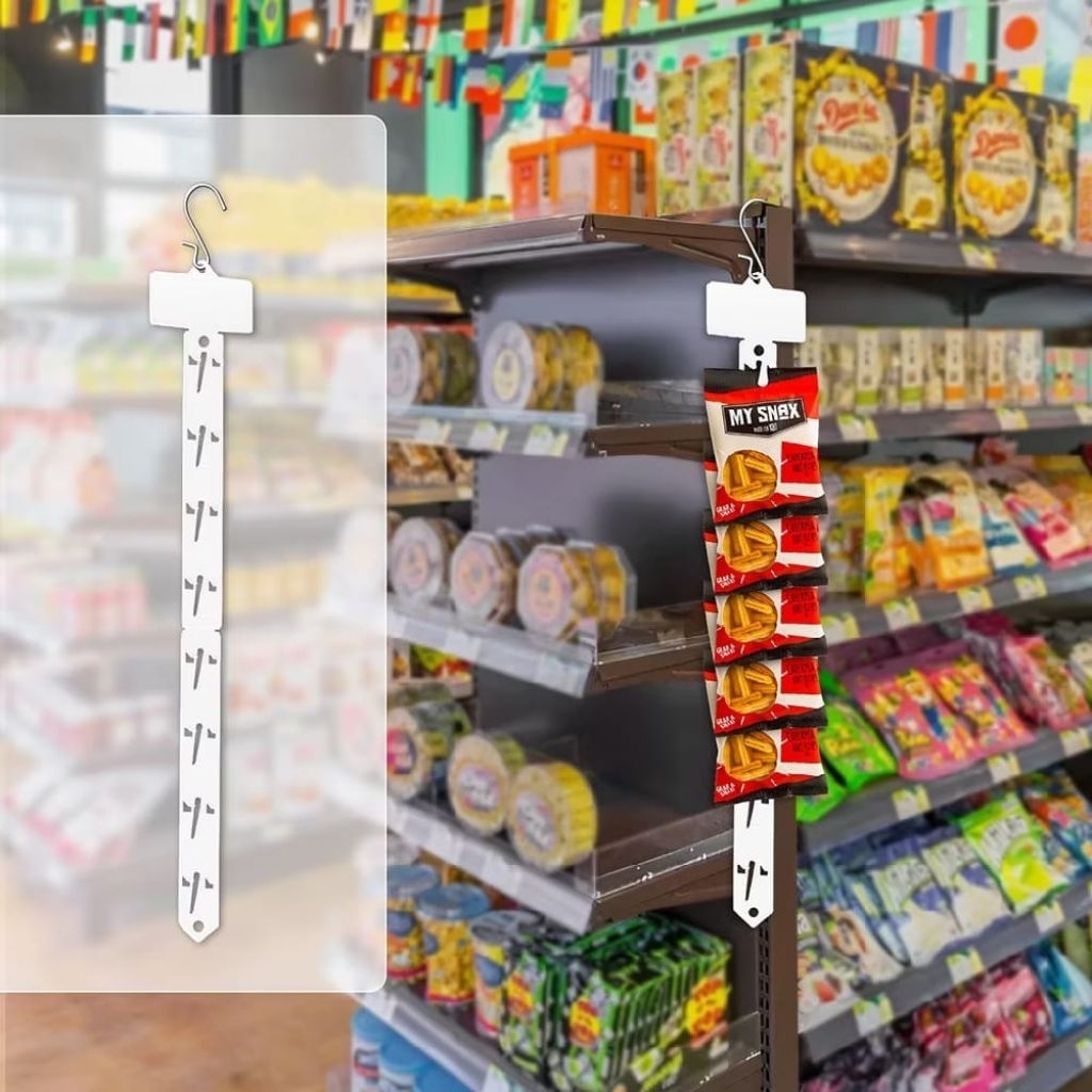 (1 PCS) gantungan snack / gantungan display jualan