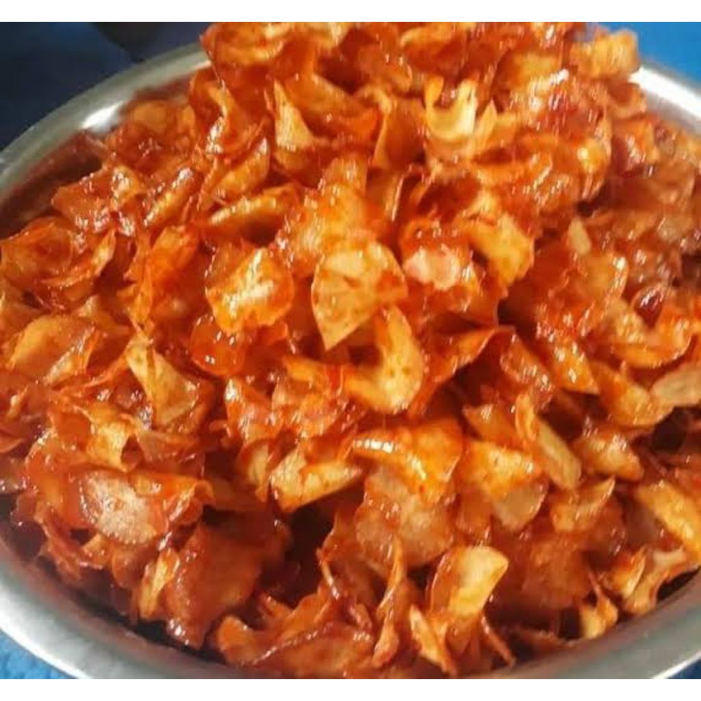 Keripik singkong pedas manis 1kg
