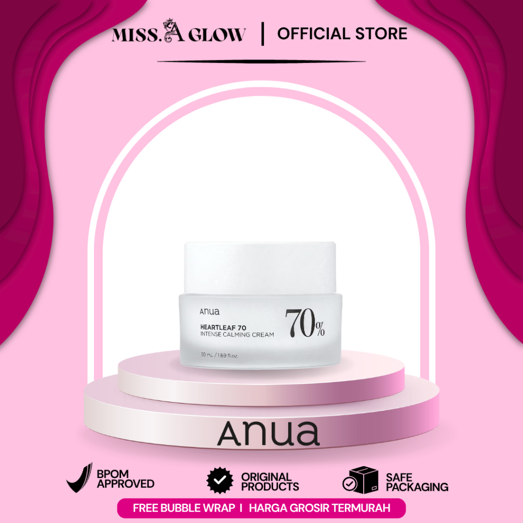 ANUA HEARTLEAF 70% INTENSE CALMING CREAM 10ml