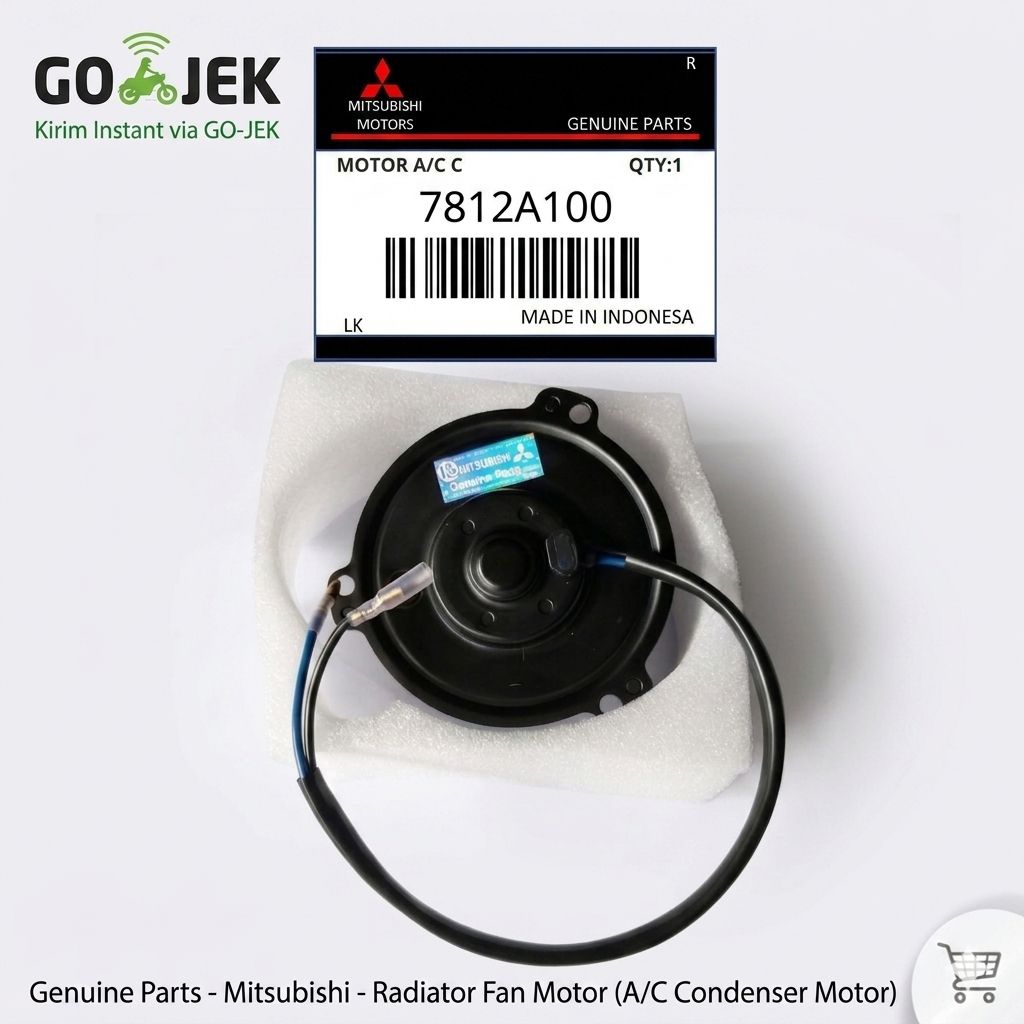 Motor fan AC  Mitsubishi Triton Strada glx gls