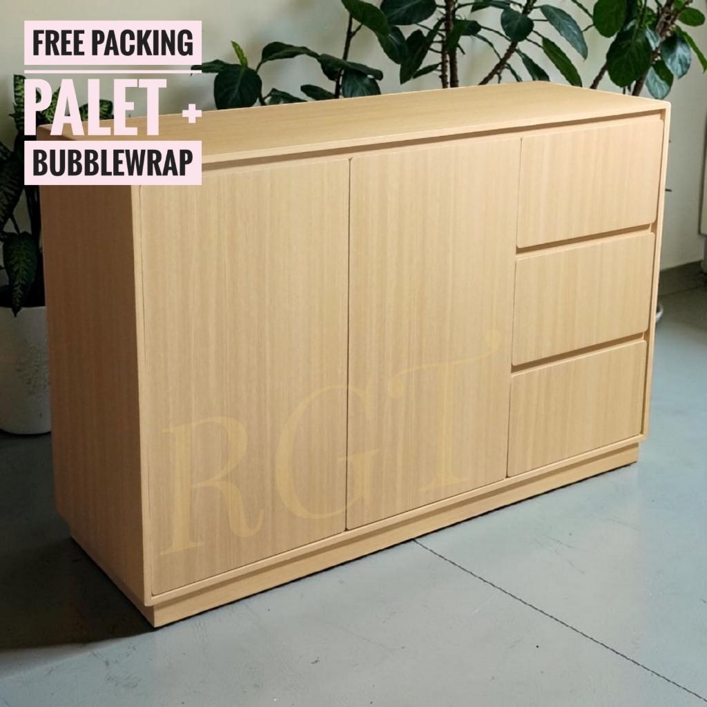 Nakas kabinet Lemari minimalis buffet TV Meja samping Meja rias