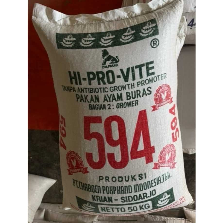 591-592-593-594 HI PRO VITE PUR ANAKAN DAN DEWASA AYAM BANGKOK JANTAN/BETINA 25.KILO