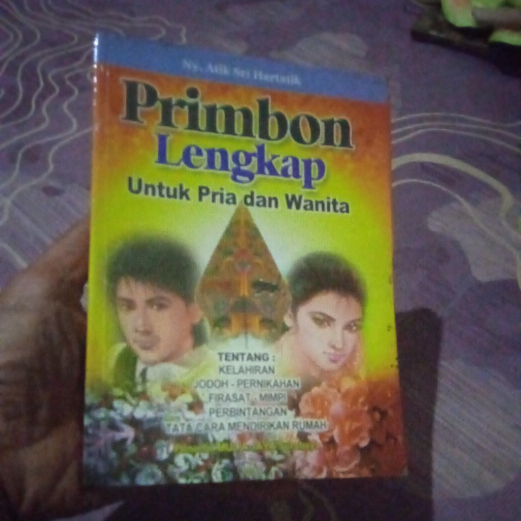 buku Primbon Lengkap untuk Pria dan Wanita, buku original