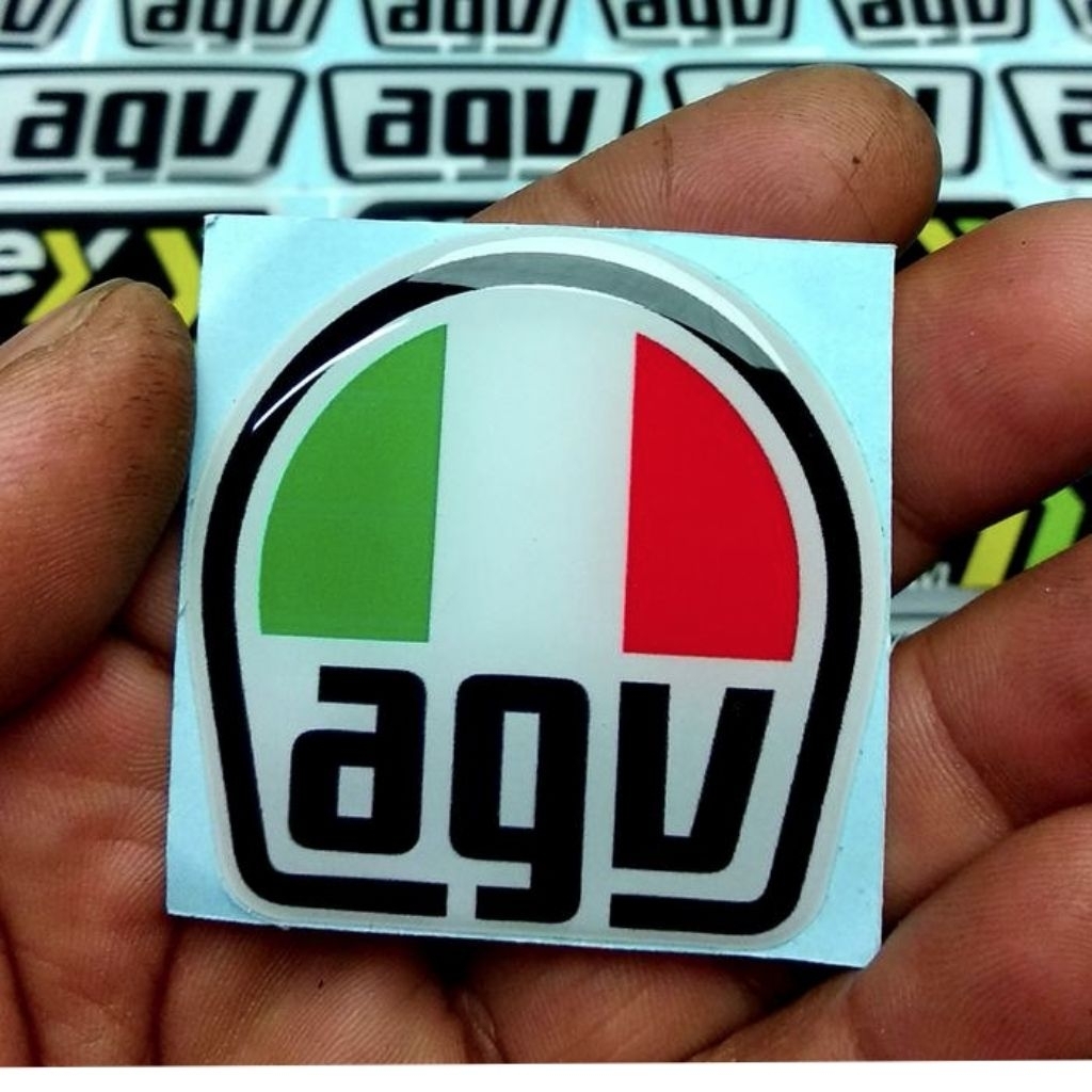 jual stiker AGV stiker cutting helm