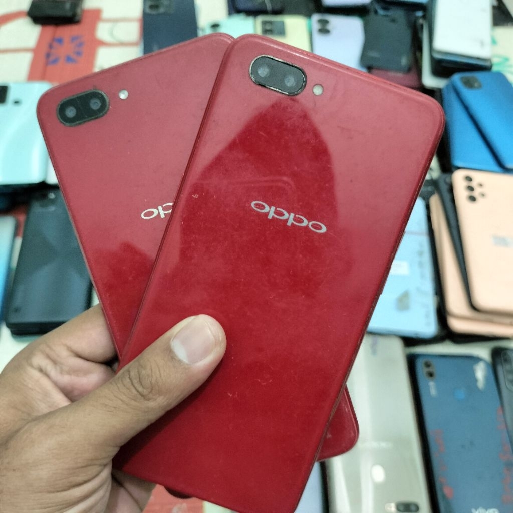 Jual unit Oppo A3S CPH 1853 lcd minus mesin normal fisik seadanya