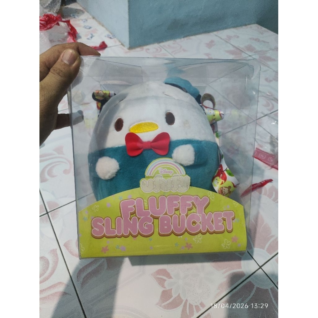 Ufufy Disney Flufy Sling Bag Donal Duck Donald original