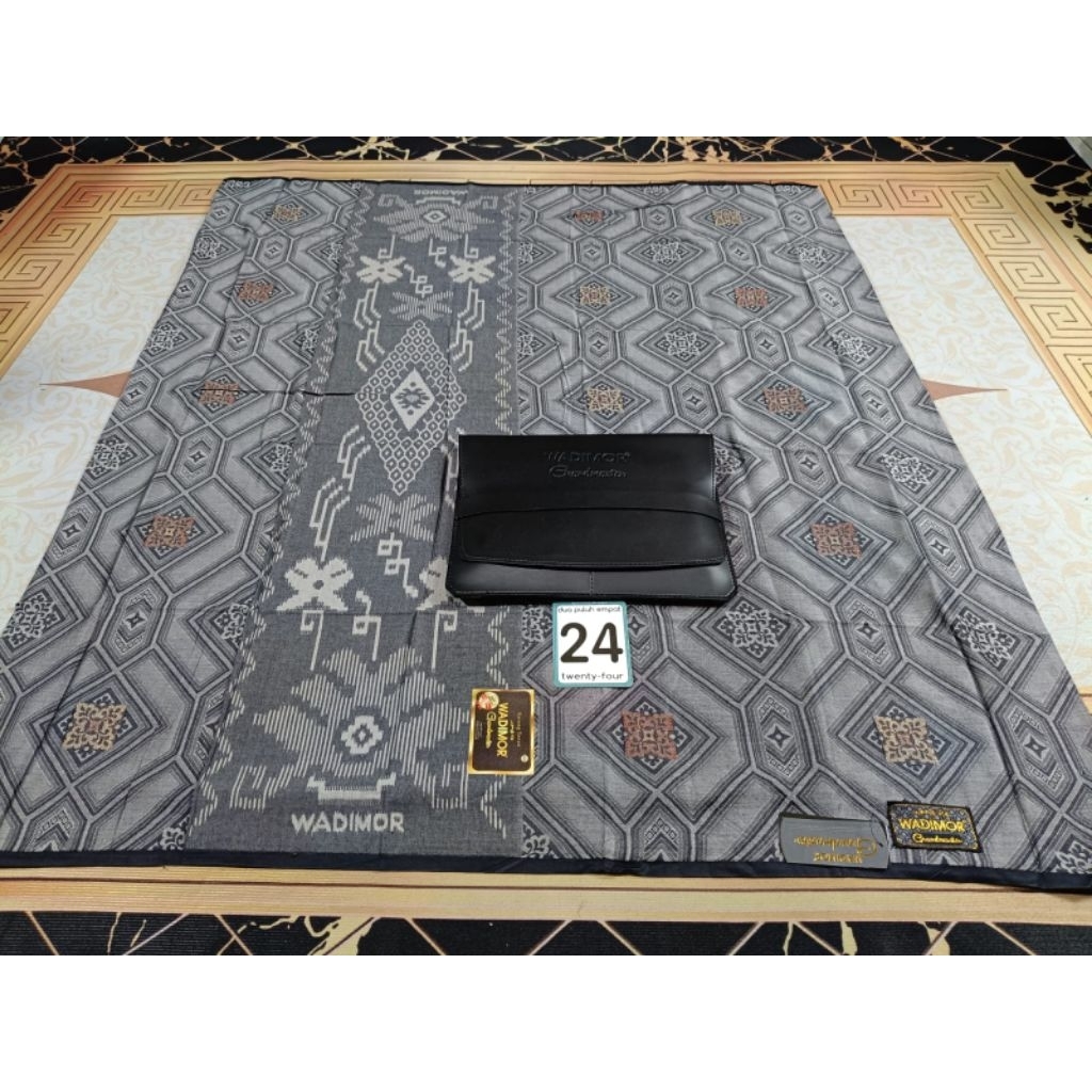 (COD) Sarung Wadimor Grand master Motif Songket Ori