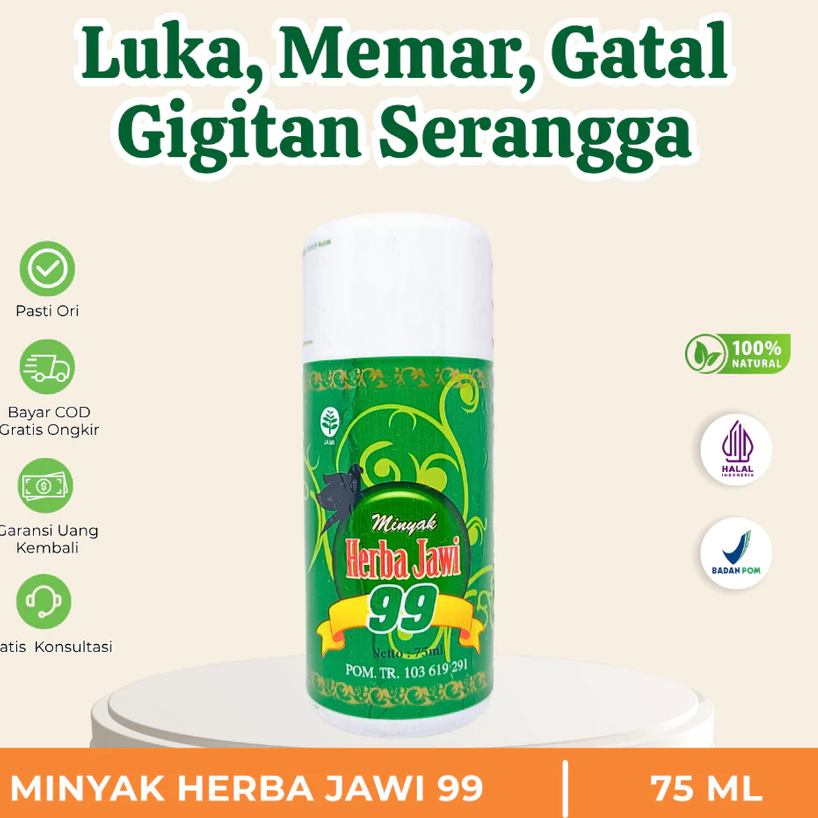 Minyak Herbal Jawi 99 - Minyak Jawi 99 - Minyak Herbal