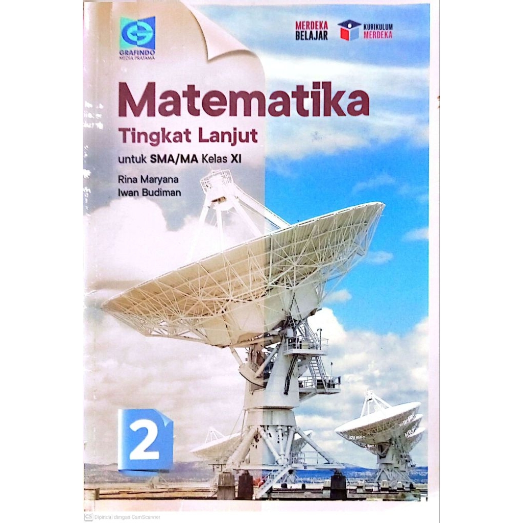 BUKU BEKAS MATEMATIKA TINGKAT LANJUT KELAS 2 11 XI SMA GRAFINDO KURIKULUM MERDEKA