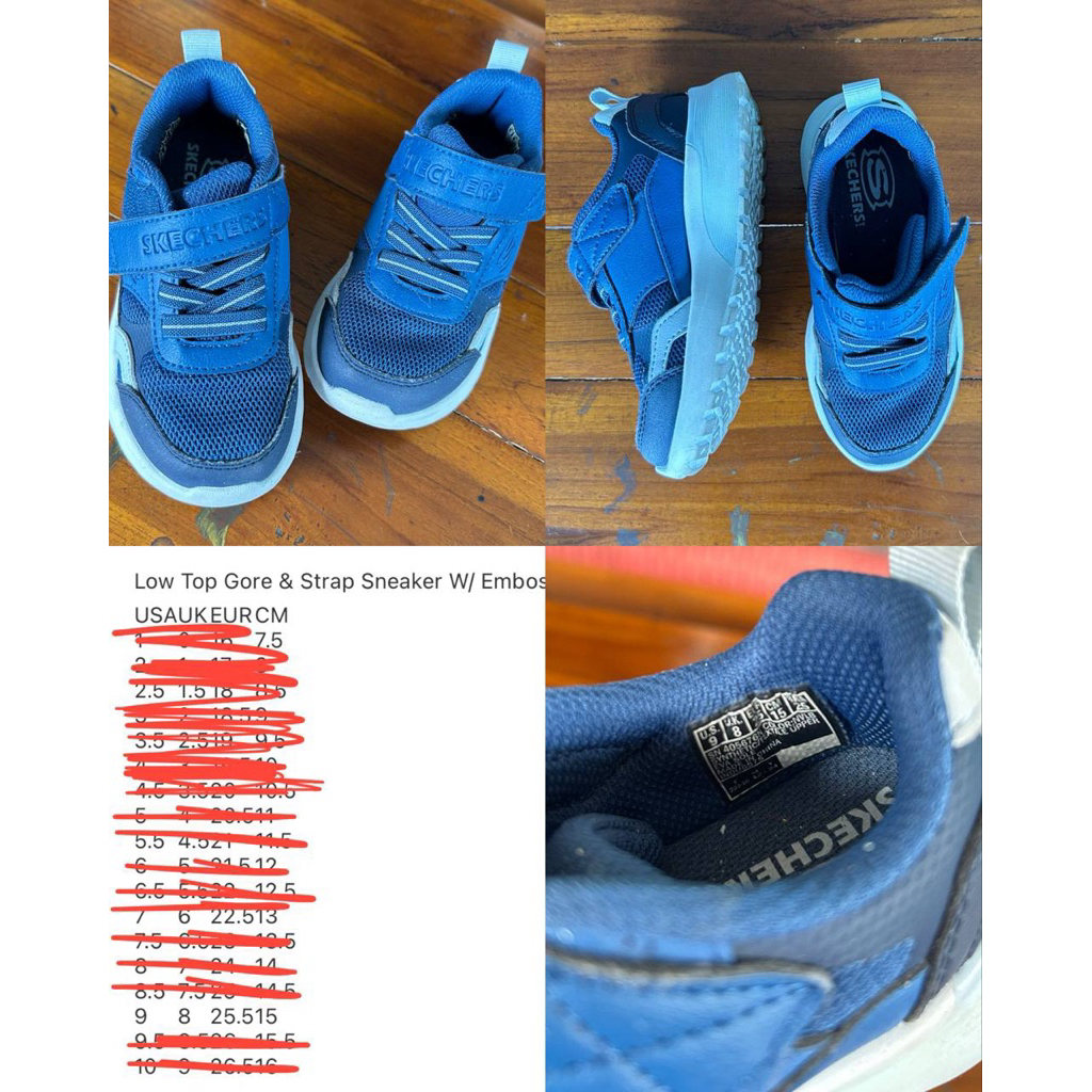 Sepatu Sneakers Anak SKECHERS SKX-225