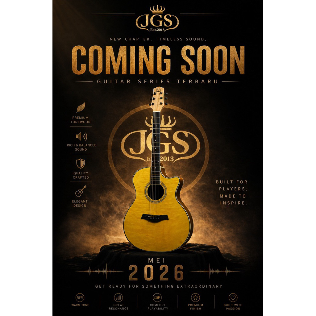 Gitar Akustik / Akustik Elektrik JGS TV-01 NA