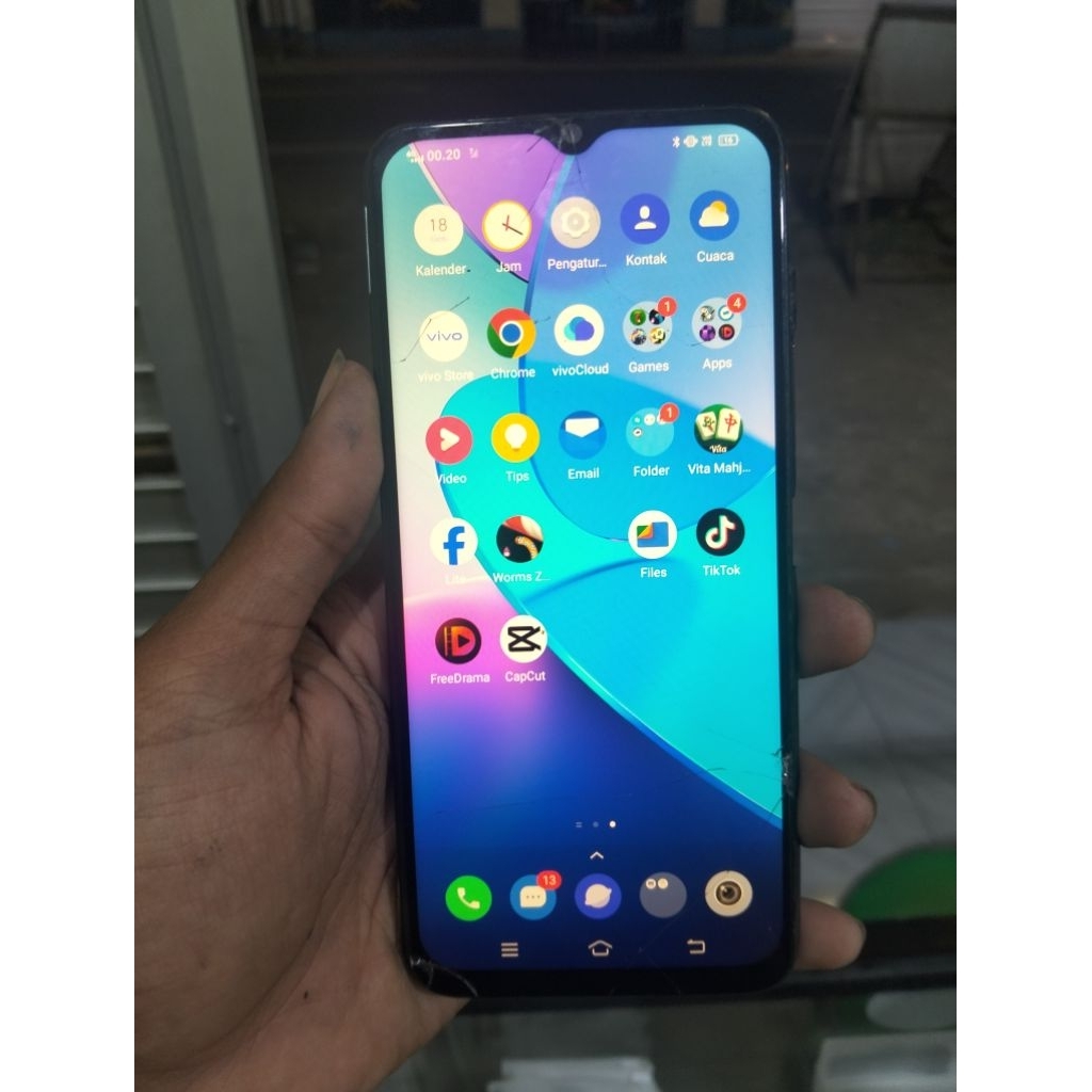 mesin vivo y20s ram 8/128 normal