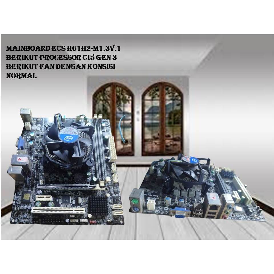 MAINBAORD ECS H61H2-M3 V 1.0