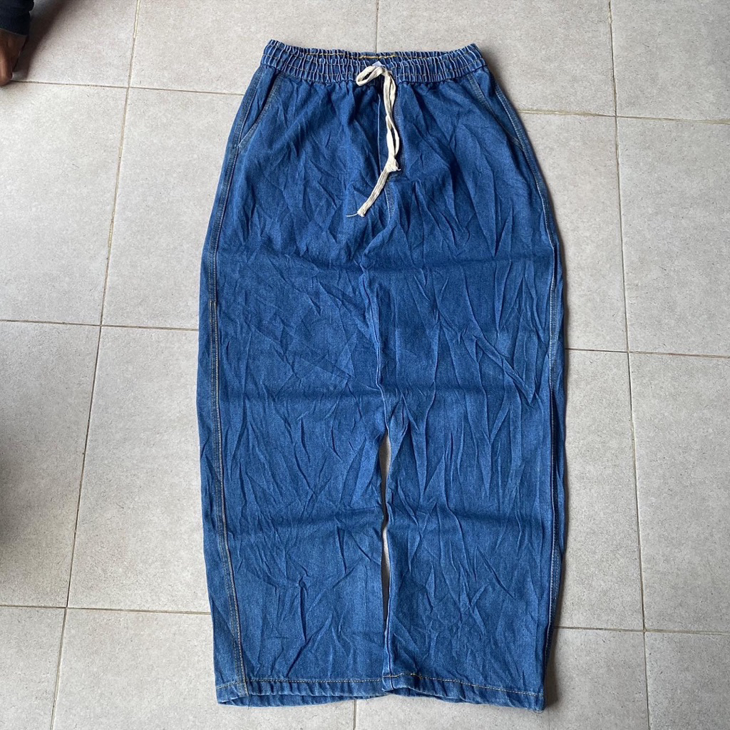 Bal*lon Pants Cuakep**ppp Puolll Cuakep Cakep Jeans Baggy Y2K Jeans