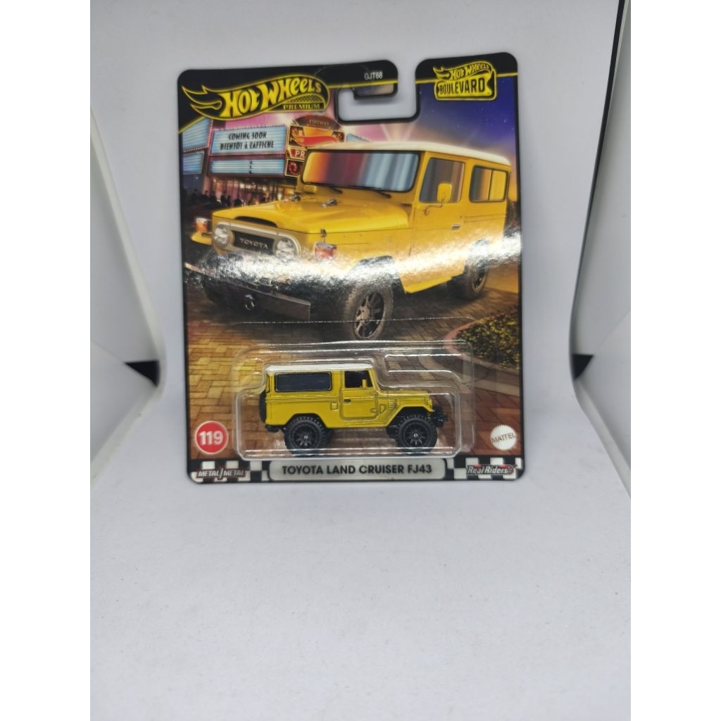 hotwheels toyota Land cruiser fj43 kuning