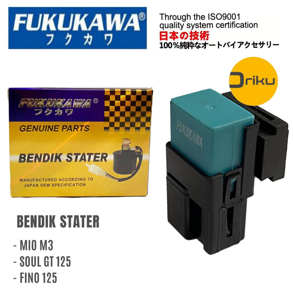 BENDIK STATER MIO M3 FUKUKAWA bendik switch stater Mio soul GT 125 Fino 125 relay
