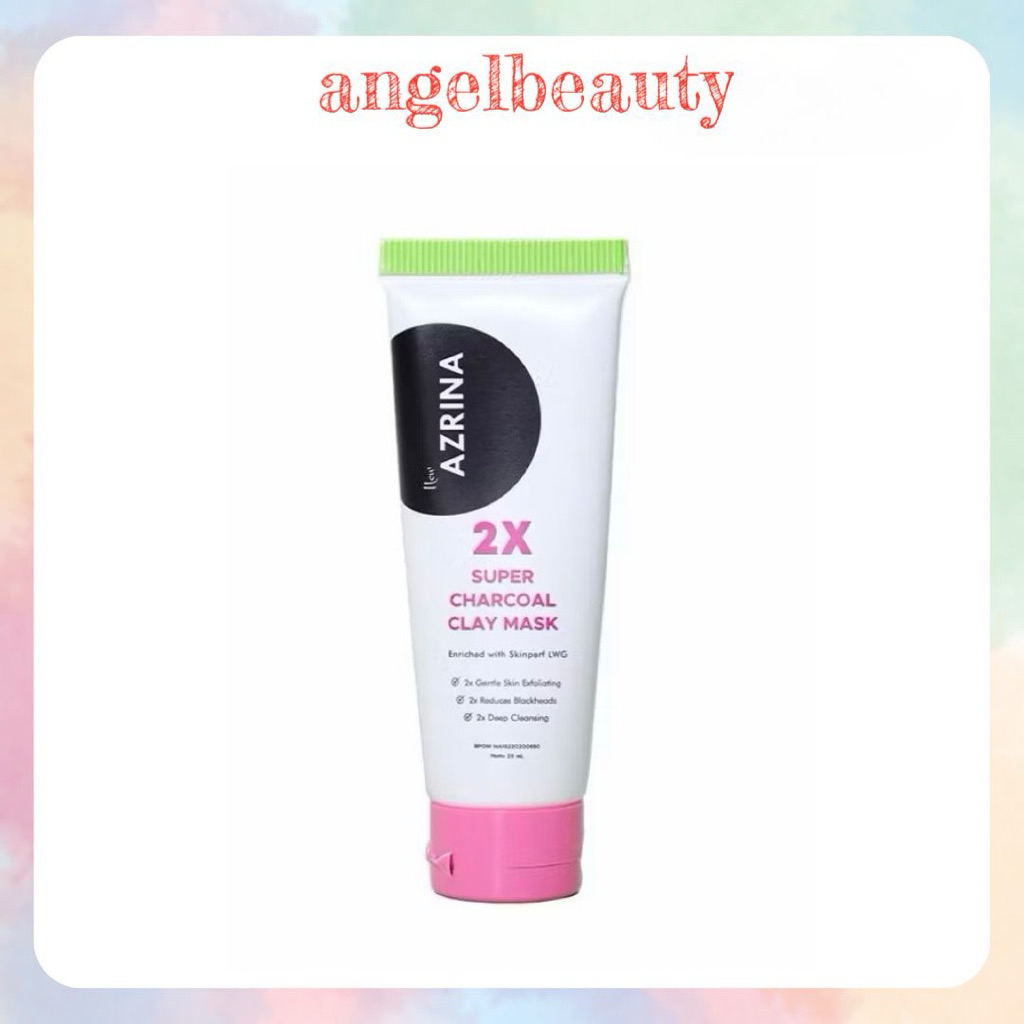 Azrina 2x Super Charcoal Mask 25 ml