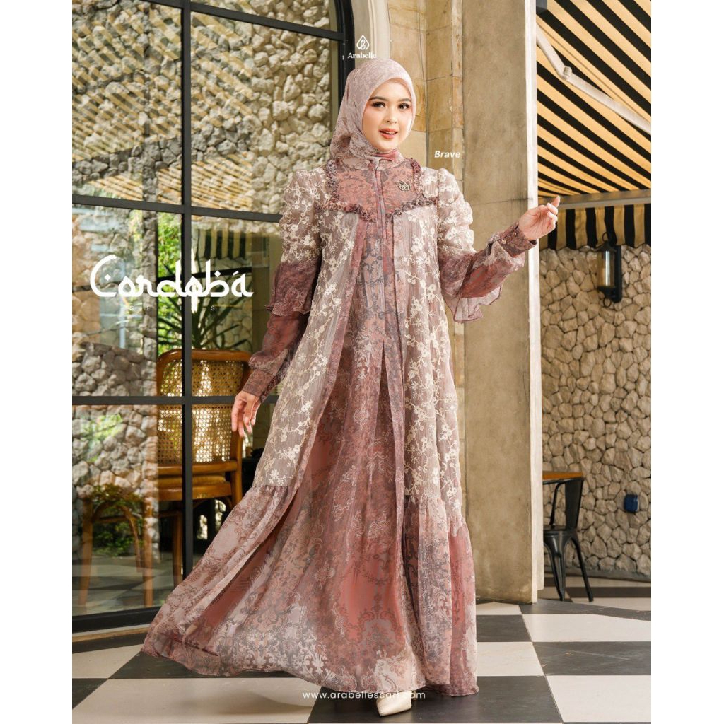 ARABELLE SCARF SERIES CORDOBA DRESS STYLE 1 STYLE 2 STYLE 3 DRESS PESTA DRESS KONDANGAN BY ARABELLE 