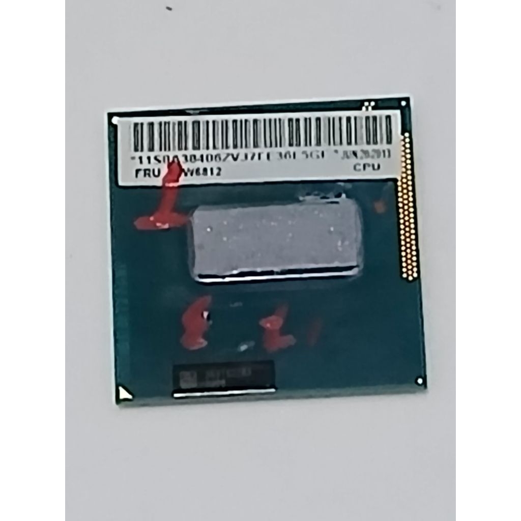 prosesor intel core I7 gen 3, i7-3720Qm