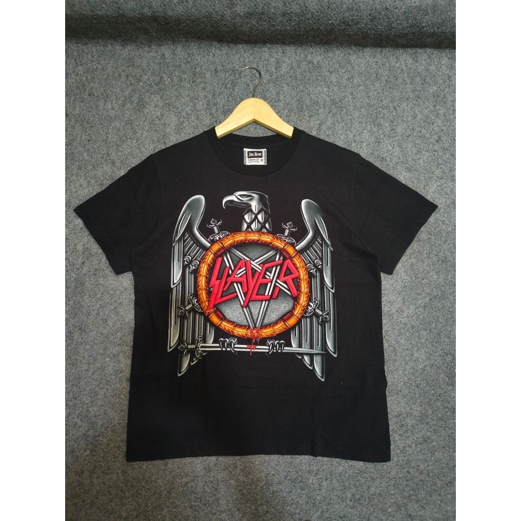 tshirt vintage slayer the roxx singgle stitch