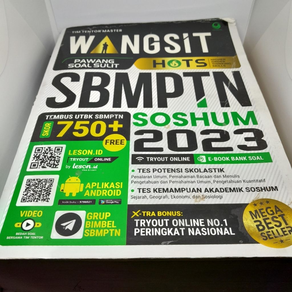 Preloved Buku Wangsit Soshum 2023