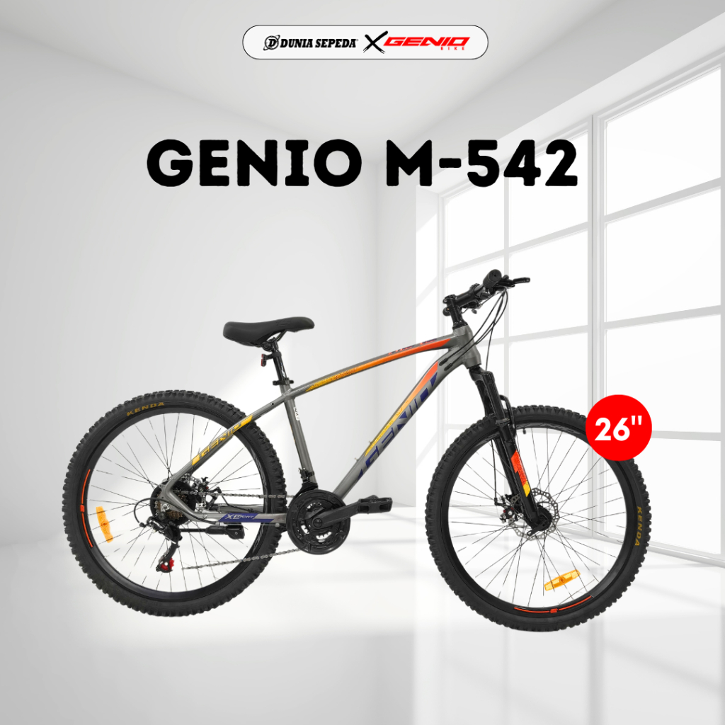 Sepeda MTB Genio 26 inch Genio M542 M-542 Alloy