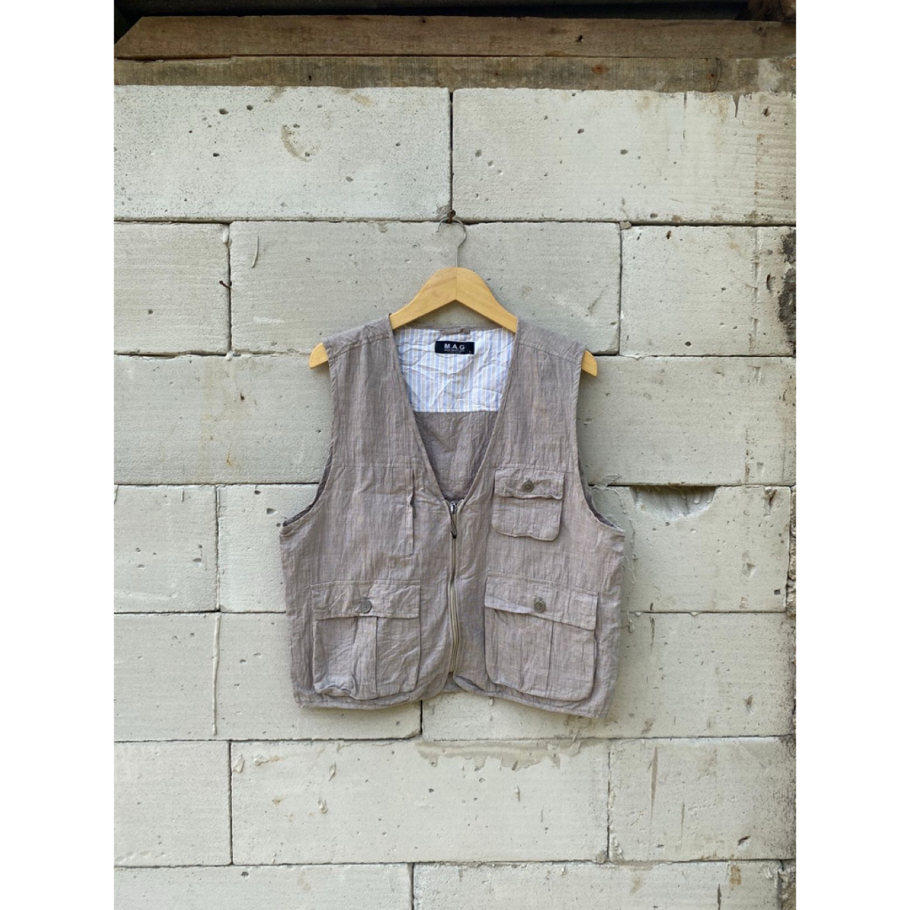 Vest Tactical MAG / Fishing Vest  / Vest mancing / Vest Tactical / utility vest / vest multipocket /