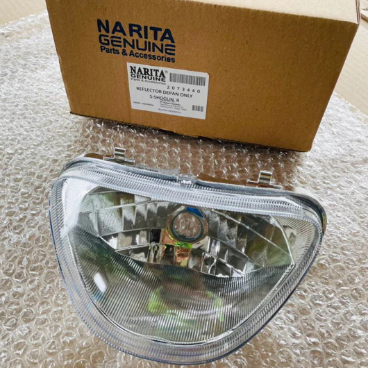 REFLEKTOR LAMPU DEPAN SHOGUN R 110 LAMPU DEPAN SHOGUN R LAMA