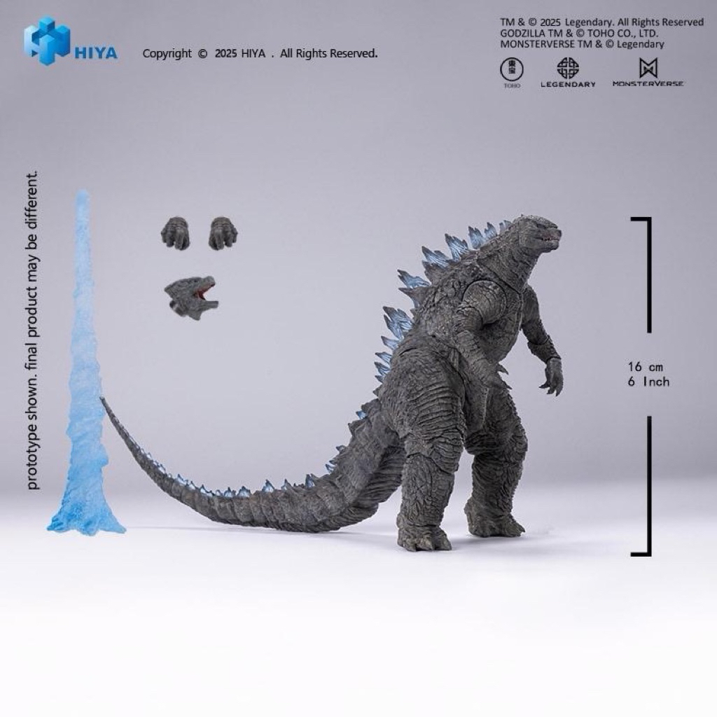 HIYA TOYS EBG0079 Heat Ray Godzilla (Translucent Ver.) (2014)