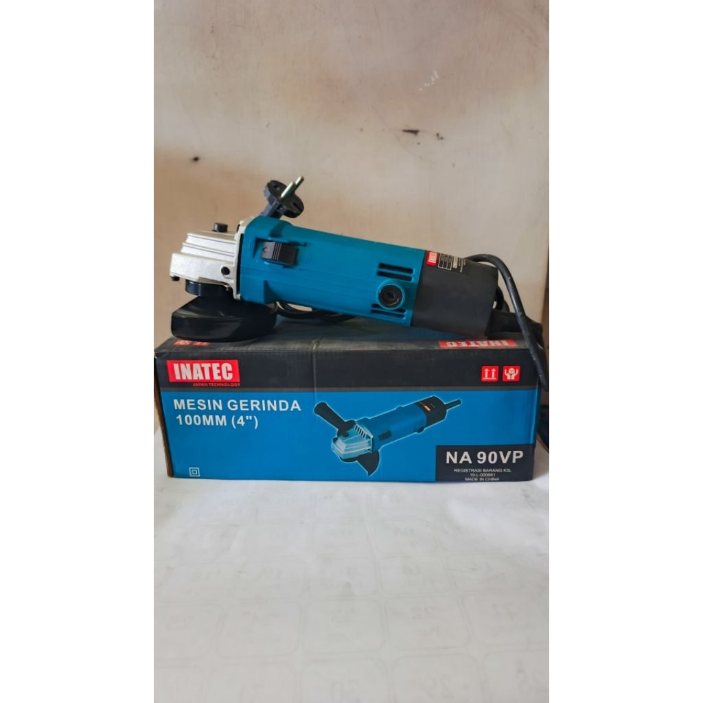 Mesin Gerinda Tangan INATEC NA 90VP Angle Grinder 4 Inch
