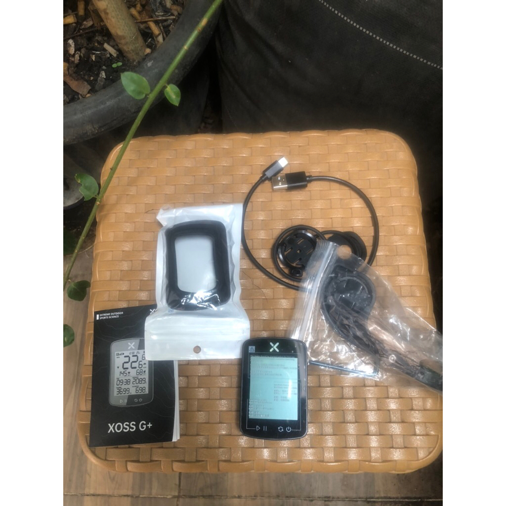 paket xoss g2 plus spedometer sepeda gps xoss g+