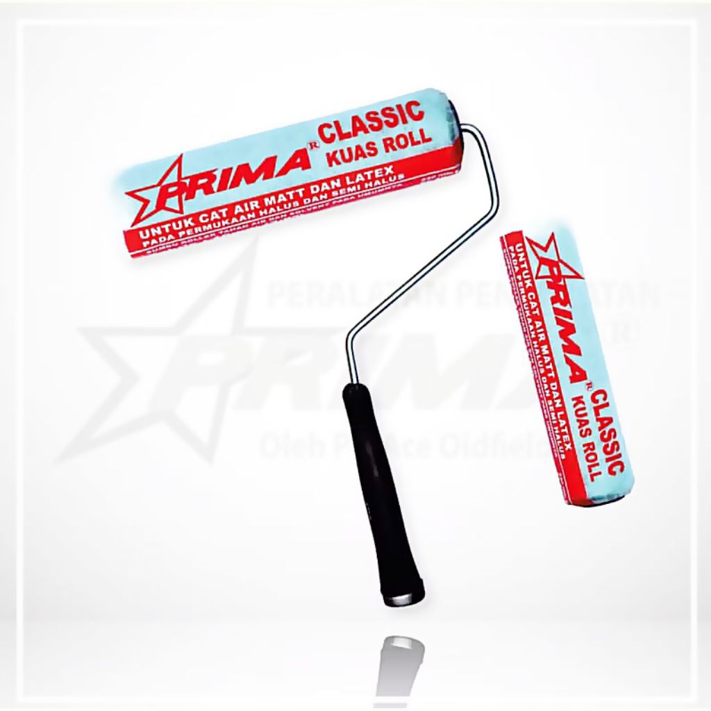 Prima Classic Kuas Roll Cat Tembok 9" inci Bulu Tebal / Refill Roll Cat / Refill Cat Roll Panjang / 