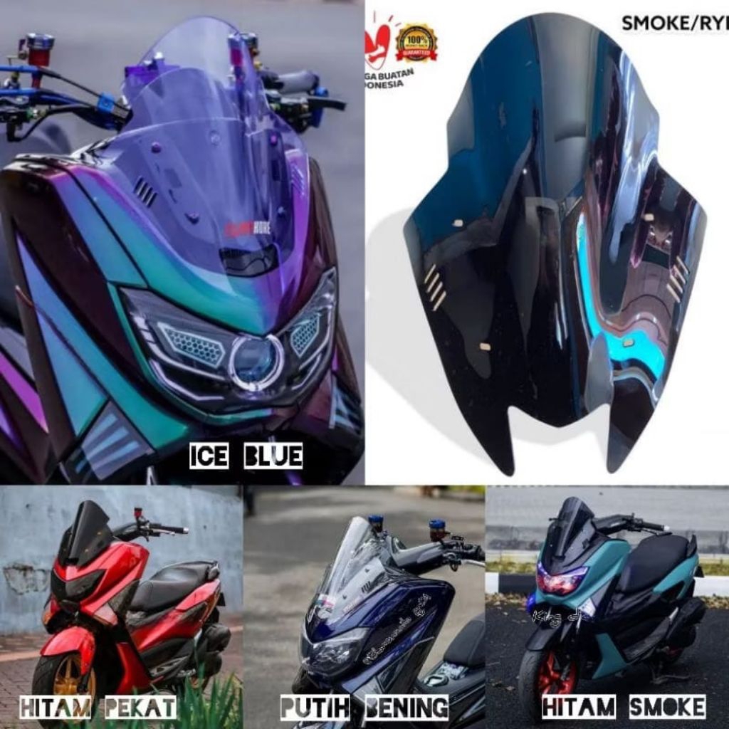 Visor Windshield Model TDR Sirip Nmax New 2020-2022 / Nmax Old 2015-2019 windshield nmax