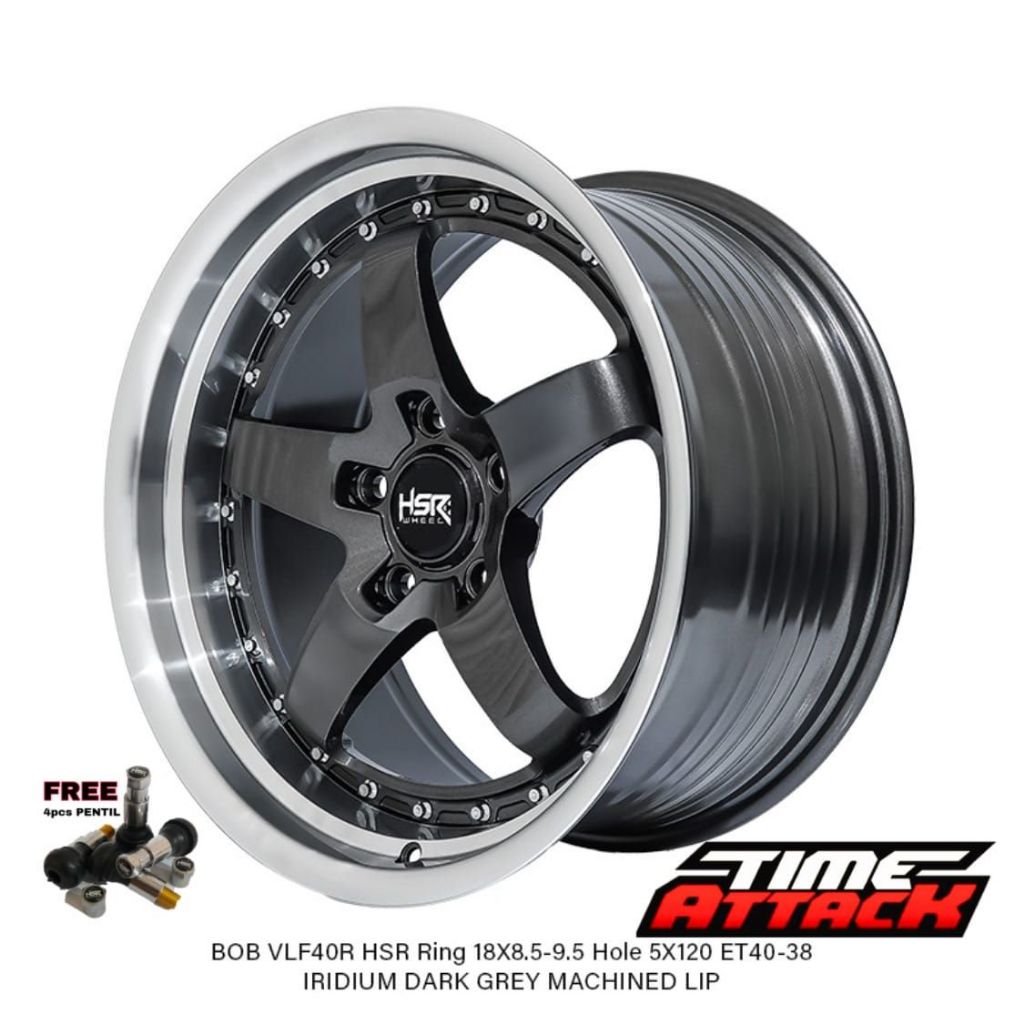 Velg Mobil BMW R18 HSR Wheel BOB VLF40 Velg HSR Ring 18