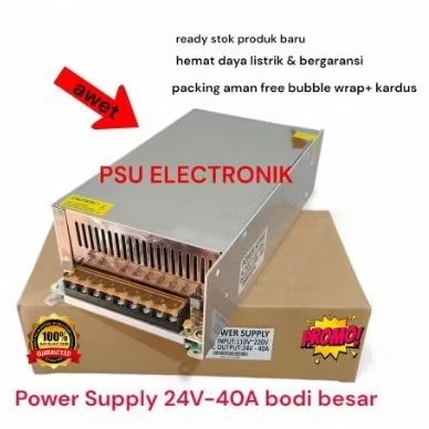 Travo Power Supply 24V 40A PSU 24Volt 40 Amper Highl Quality 40 Ampere 24v