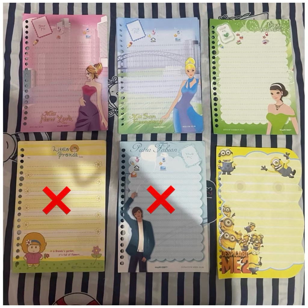 Kertas Harvest binder princess edition