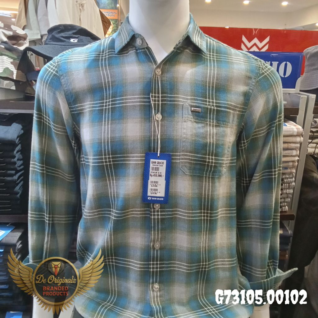 GIANI GRACIO Kemeja Pria Lengan Panjang - G73105.00102