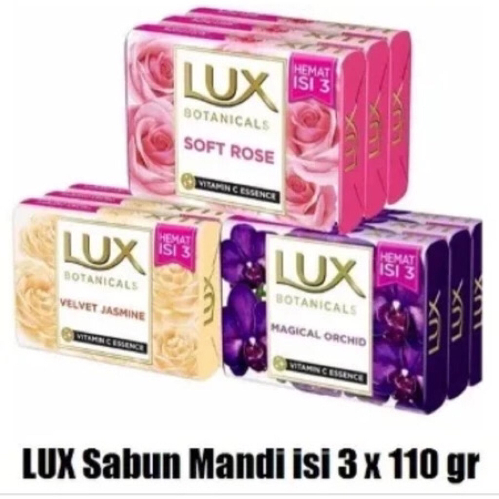 LUX SABUN BATANG (3X100Gr)
