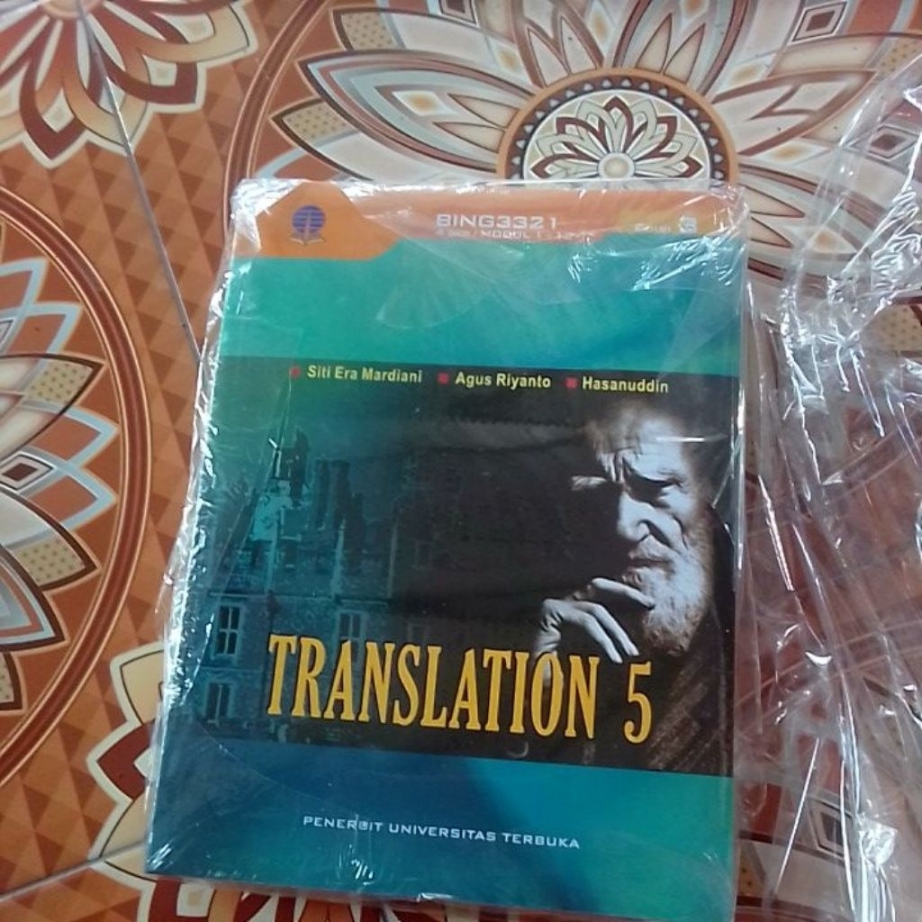 buku translation 5 edisi 3 buku Ut universitas terbuka sastra inggris bidang minat penerjemahan