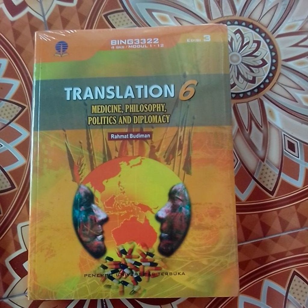 buku translation 6 edisi 3 buku Ut universitas terbuka sastra inggris bidang minat penerjemahan