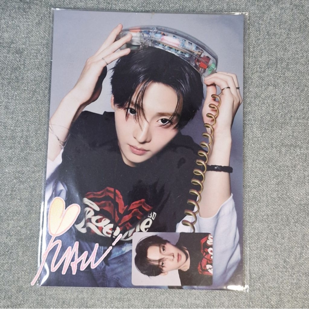 BOYS II PLANET EXHIBITION AFTER JOURNEYMIRROR KEYRING ID CARD A4 SET SANGWON XINLONG ALD1