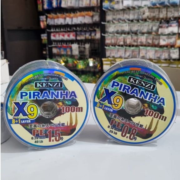 SENAR PE PIRANHA X9 | SENAR PANCING