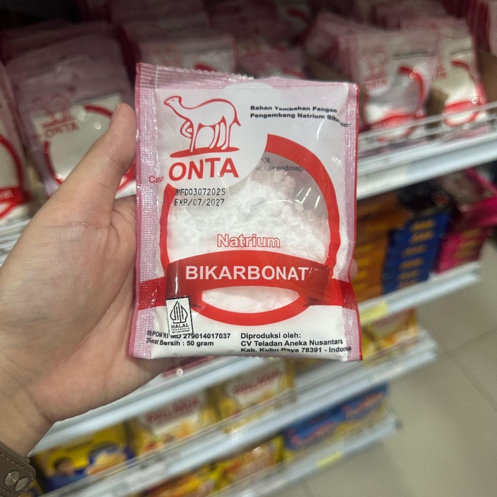 NATRIUM BIKARBONAT CAP ONTA 50 GRAM