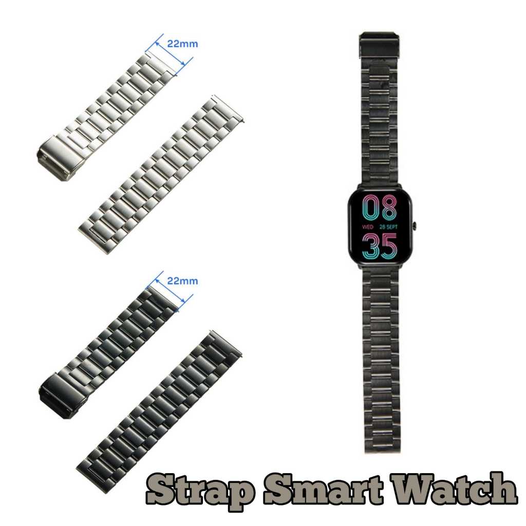 ROBOT METAL 10 Strap Smart Watch Universal 22mm