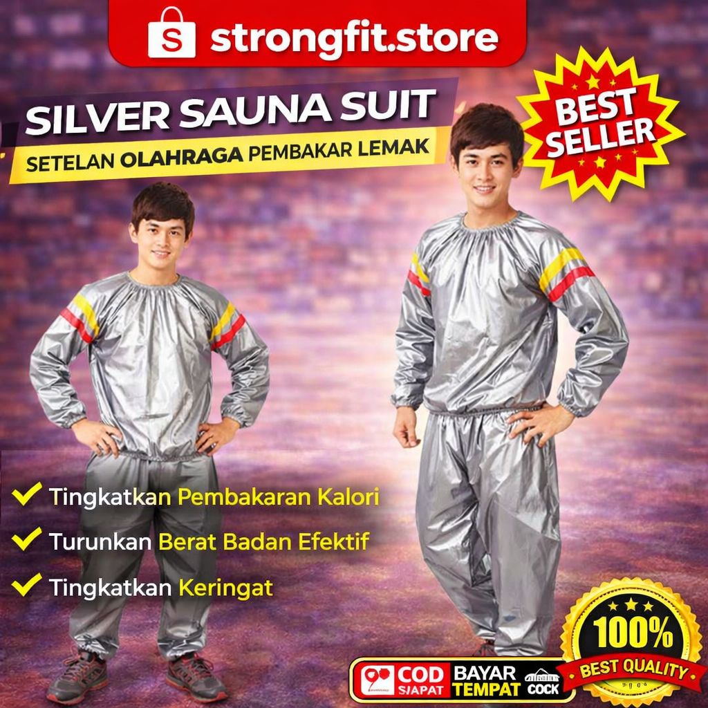 SFS- Sauna Suit / Baju sauna / baju sauna / SaunaSauna hoodie olahraga