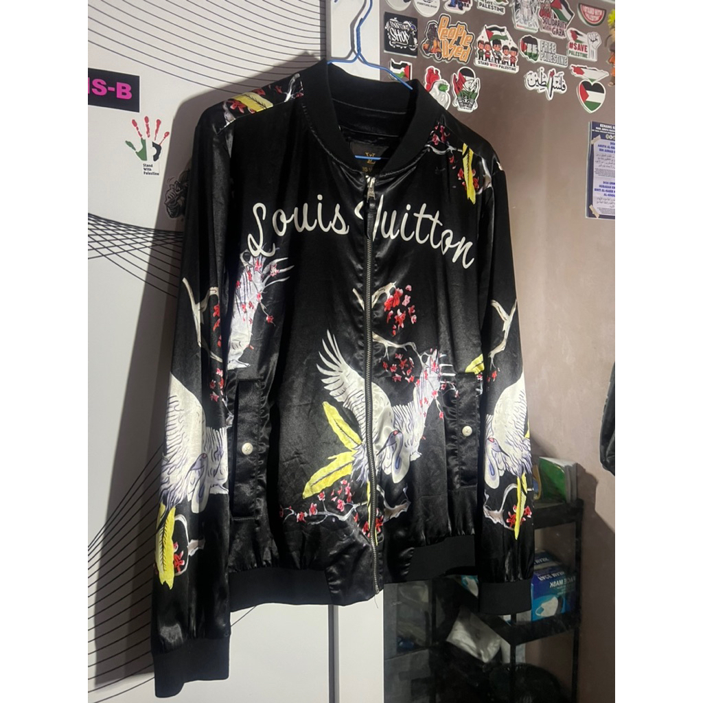 Limited stock Lv Louis Vuitton Jacket Bomber Model Cakep pol