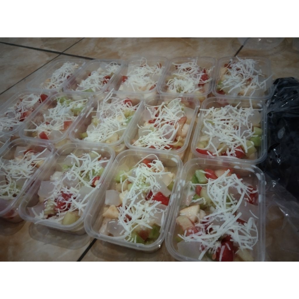 Salad Buah Fresh Keju Premium